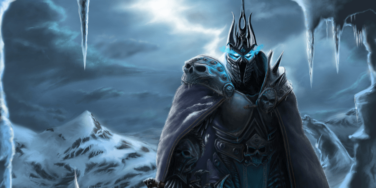 The Lich King from World of Warcraft Wrath of the Lich King game